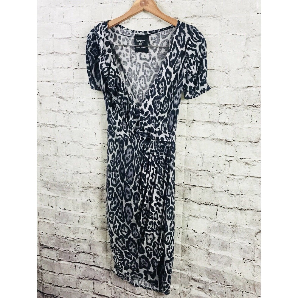 Zara Evening Collection Basic Womens Gray Black F… - image 1